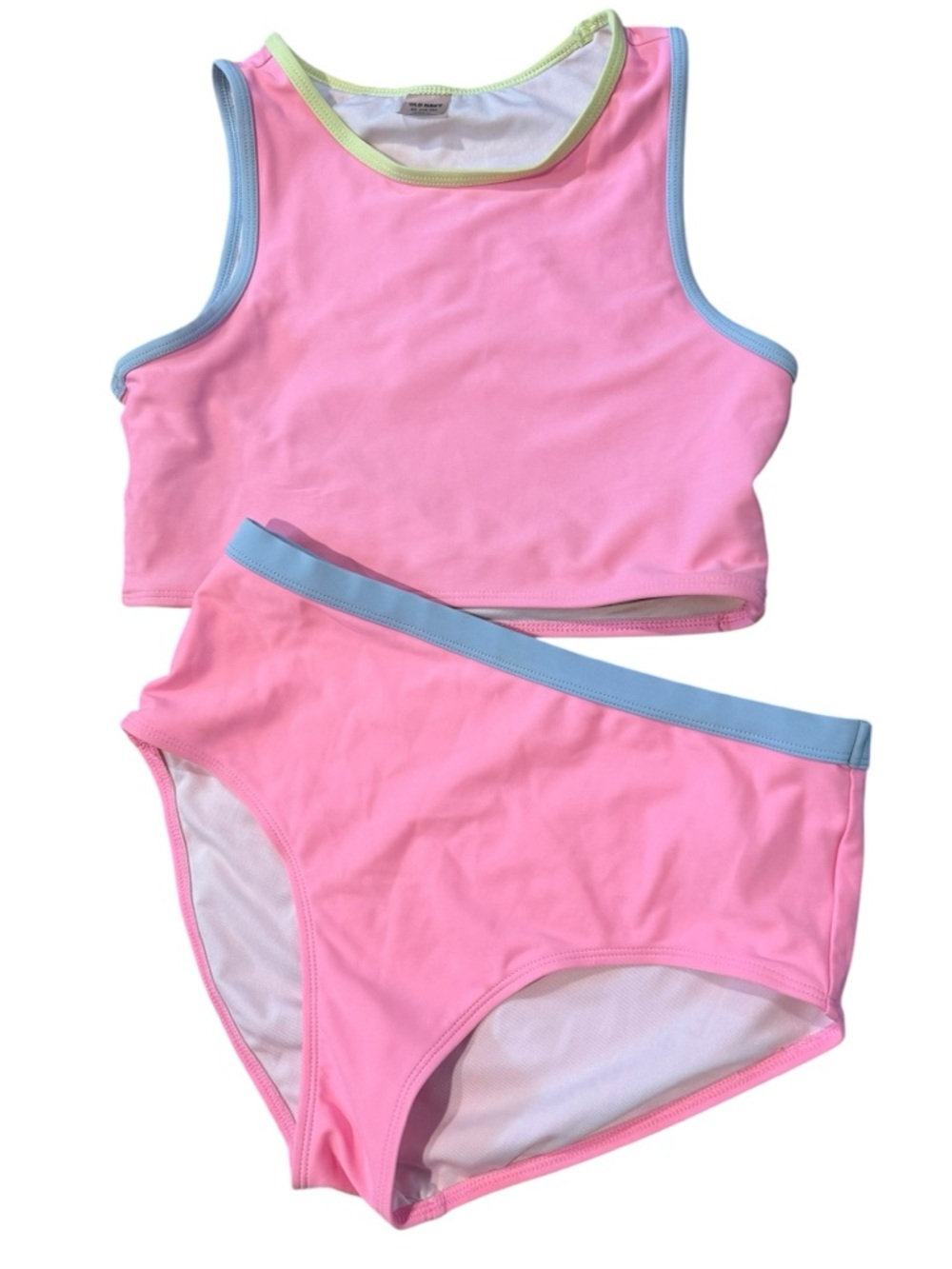 Old Navy Colorblock Two Piece Swimsuit Size XL